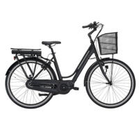 Elcykel E-Fly Nova Max IV N7 Sort med centermotor og frontkurv