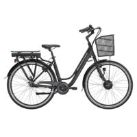 Elcykel E-Fly Nova IV N7 Sort med frontkurv