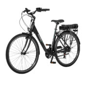 Elcykel Ecobike Basic 28" Medium - Sort med flere batteri størrelser