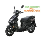 Sym Orbit lll 30 Matsort Inklusiv nummerplader