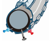 Chaoyang cykelslange 24×1.95/2.125 AV 40mm 3,7mm tyk