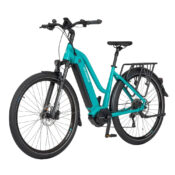 Elcykel EcoBike LX500 - Palme Blue - 130 Nm centermotor