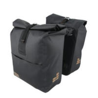 Vand og vindsikker cykeltaske i dobbeltudgave. hæng en cykeltaske på hver side af cyklen.