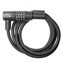Spirallås til cykel SK 415 - 180cm/15mm - m/kode - Lv4 Trelock