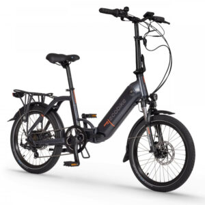 Smart el foldecykel fra Ecobike. Praktisk og sammenklappellig elcykel til fart og ferie.