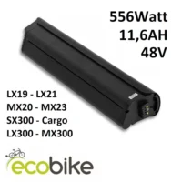 Ecobike X300 batteri 11,6ah 48v