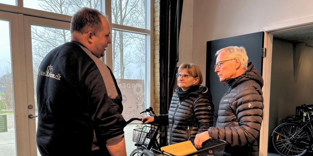 Elcykel til ældre myte