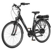 Elcykel Ecobike Traffic Black med flere batteri størrelser