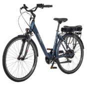 Elcykel Ecobike Traffic Blue med flere batteri størrelser