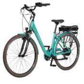 Elcykel Ecobike Traffic Mint med flere batteri størrelser