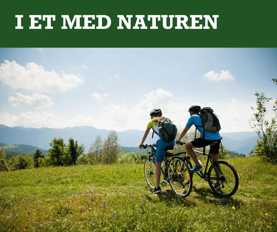 Kom i et med naturen på en cykelferie