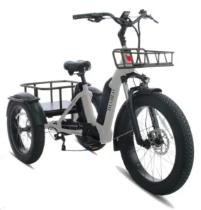 Senior elcykel Diablo Big Foot Hvid 3 hjulet elcykel