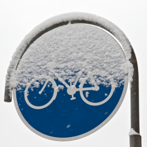 Vinterklar elcykel