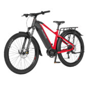El Mountainbike Ecobike RX500 SUV Sort/Rød med 130 Nm centermotor