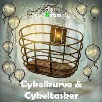 Kampagne med cykelkurve og cykeltasker