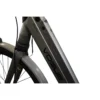 Grå Vogue Mestengo elcykel på hvid baggrund med stilrent og moderne design.