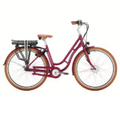 Elcykel Excelsior Swan Retro E Bordeaux