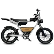 Diablo Q6 elektrisk fashion grå i, bruges i både bymiljø og natur, med fokus på motor, bremser og komfortabel kørsel.