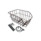 Mixbike Cykelkurv Lunaris i Norden Brun - Universal fastmontering på bagagebærer.