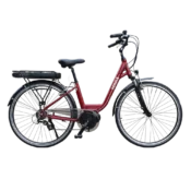 Elcykel Batribike Nebula 28" Rød med centermotor