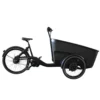 Humber Dynamic Cargo 3 Generation 1 sort 3-hjulet el ladcykel med centermotor og frontkasse til børn