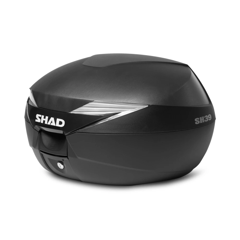 SHAD SH39 sort topboks til scooter og motorcykel med plads til to hjelme