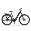 Ecobike LX400 sort elcykel med Bafang centermotor, Gates CDX remtræk, Shimano Nexus 7 gear og 900 Wh batteri.