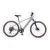 Batribike Tour M elcykel med Promovec baghjulsmotor i grå med integreret batteri og Shimano 8 gear.